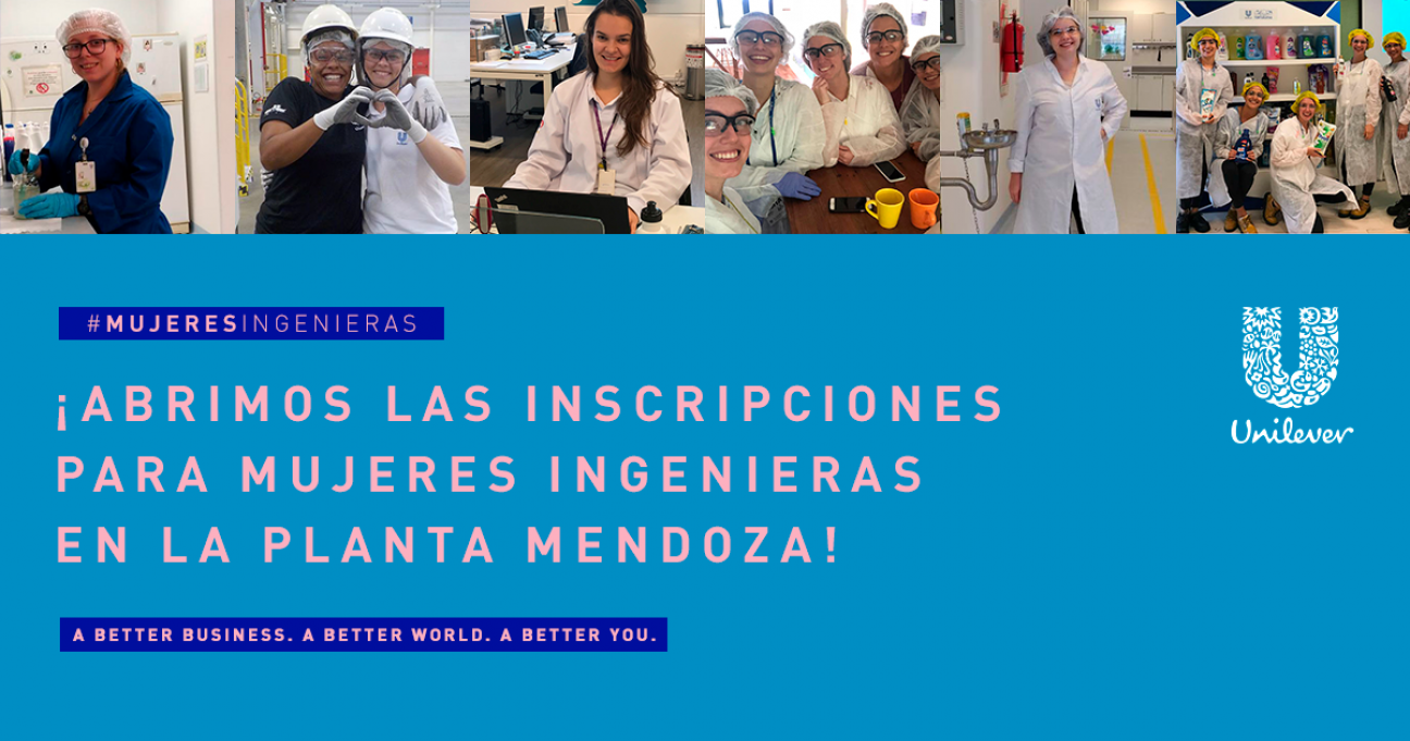 imagen Invitan a participar de la jornada de Mujeres Ingenieras de Unilever