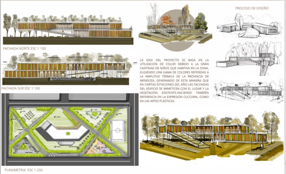 imagen Muestra y premiación de trabajos del concurso "Edificio Comunitario en Malargüe"