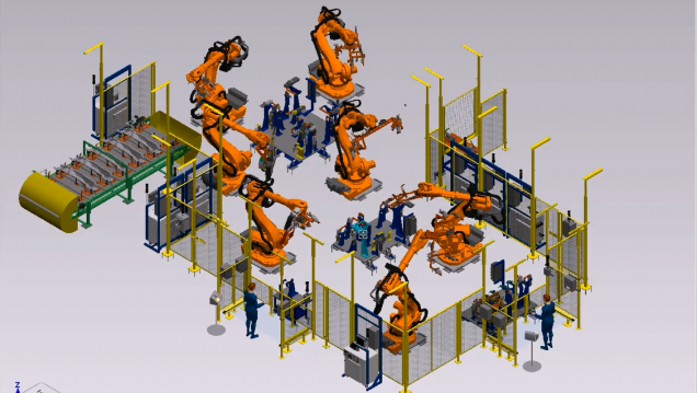 imagen Se dictará curso inicial de Process Simulate de Siemens