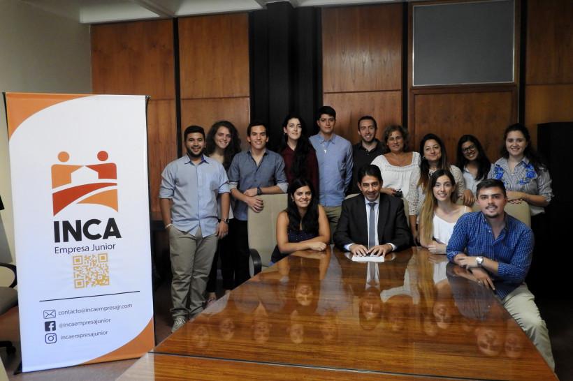 imagen El Decano y la Vicedecana se reunieron con integrantes de INCA