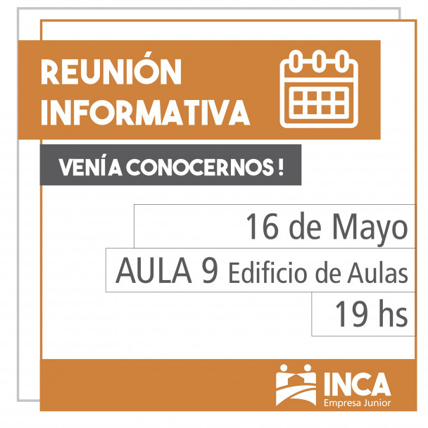 imagen Reunión informativa de INCA