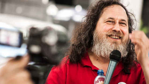 imagen Richard Stallman en Mendoza