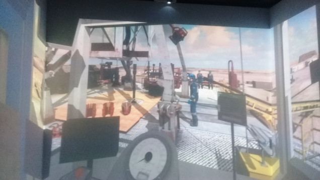 imagen Trabajan en nuevas aplicaciones del simulador de realidad virtual para prácticas de petróleo