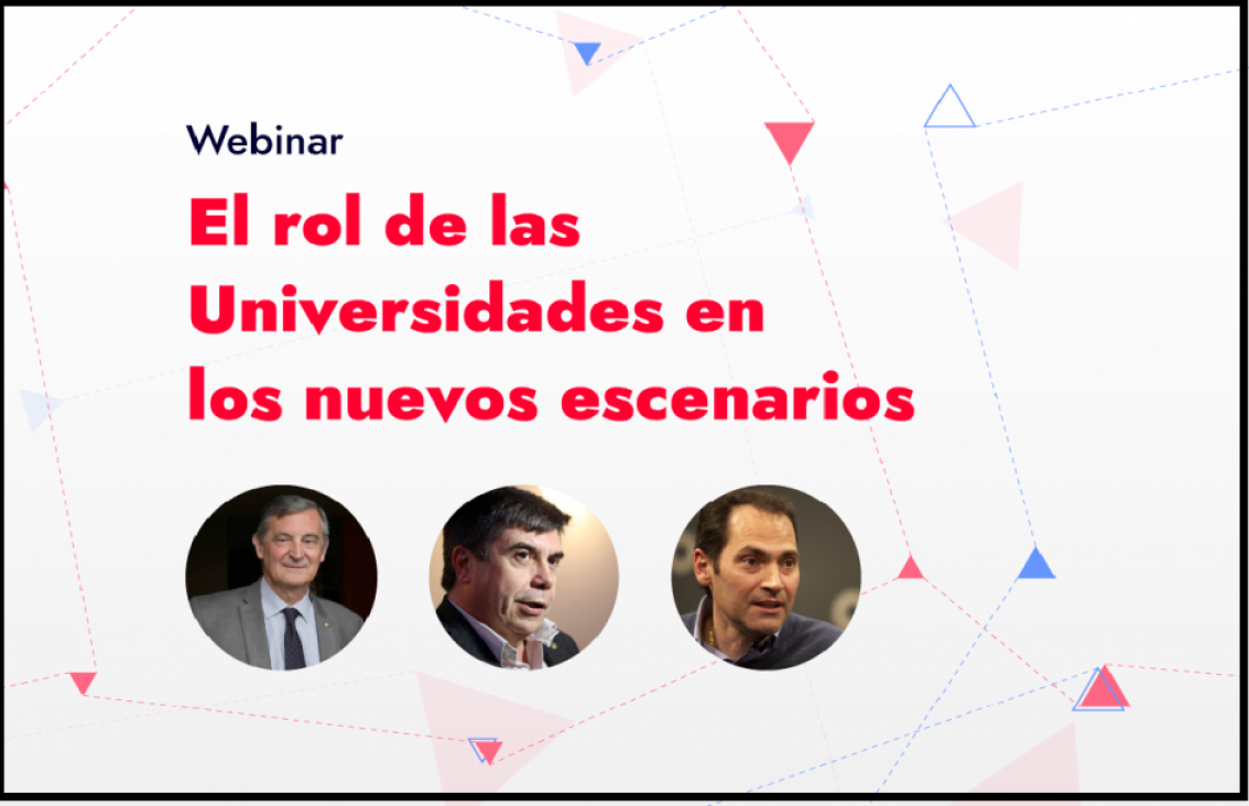 imagen Webinar sobre el rol de las Universidades en los nuevos escenarios 